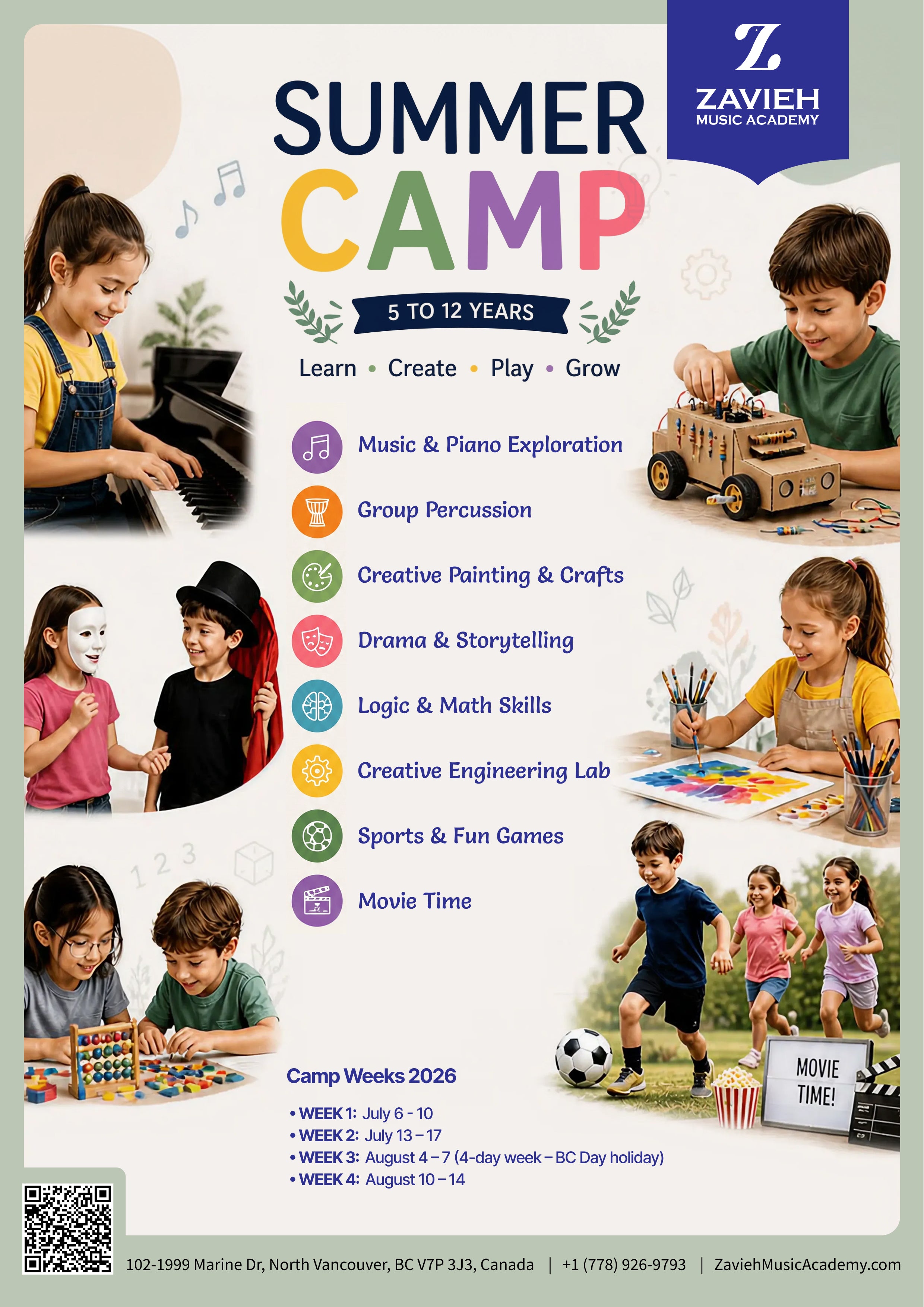 Summer Camp for Children - 2026