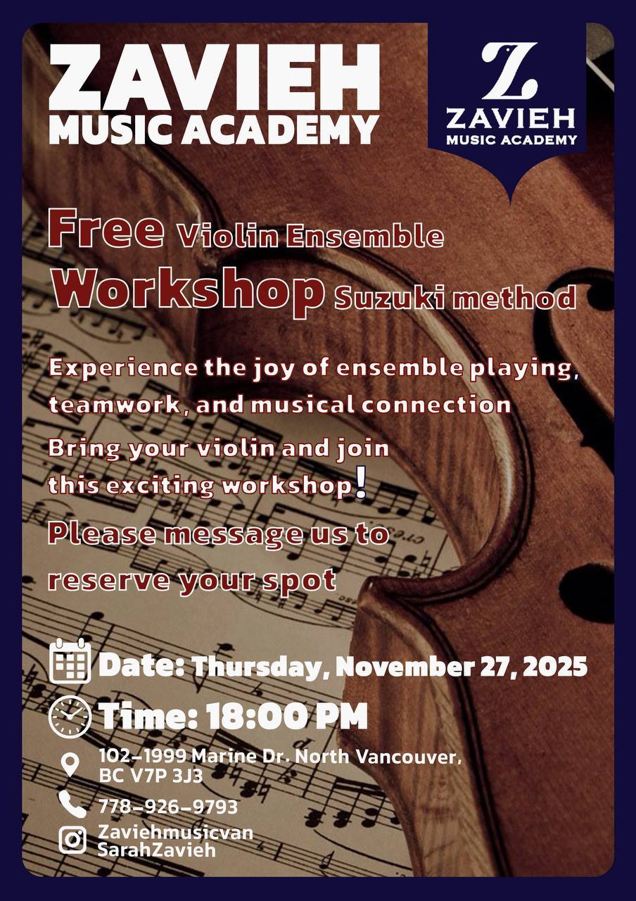 Violin Ensemble Workshop - FREE