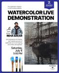 WATERCOLOR LIVE DEMONSTRATION